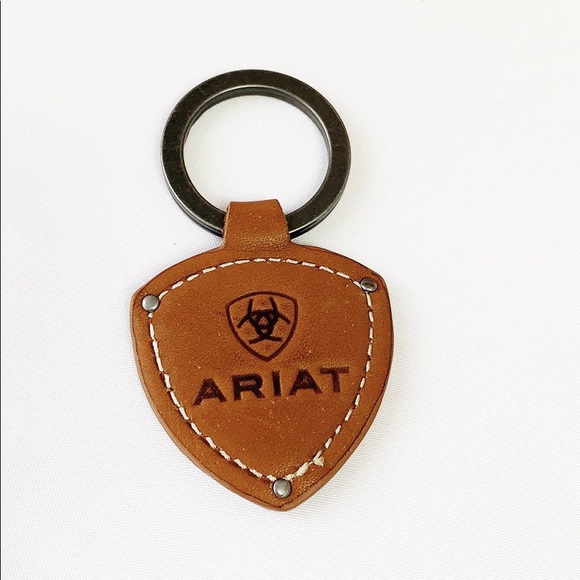 Ariat Leather Keychain 